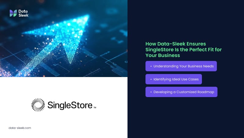 How Data-Sleek Ensures SingleStore Is the Perfect Fit for Your Business