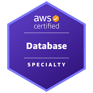 aws database specialty certificate data sleek