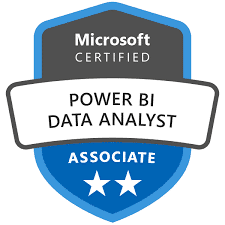 microsoft power bi data analyst associate certificate data sleek